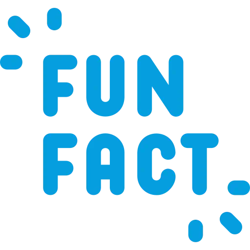 Icono de Fun Fact en azul, representando el toque divertido de nuestro contenido.